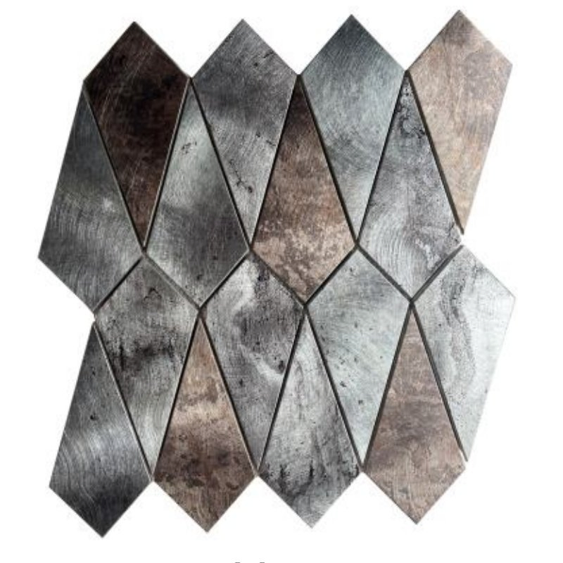 Cone Shape Design Wall Decorative Aluminium Tile Mosaic