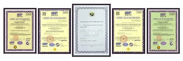 Certifications