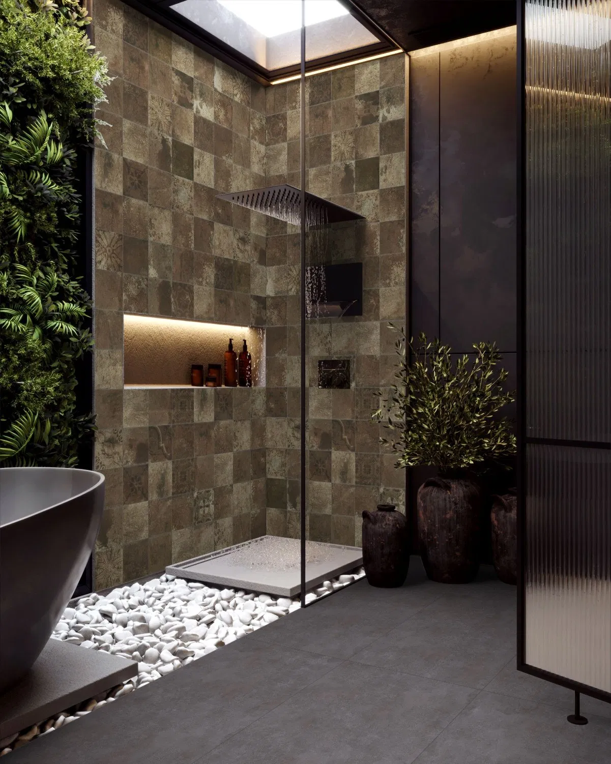 300X300 mm Acid-Wear Resistant Ceramic Tile Natural Wood Matte Glazed Tile for Commercial &amp; Living Space