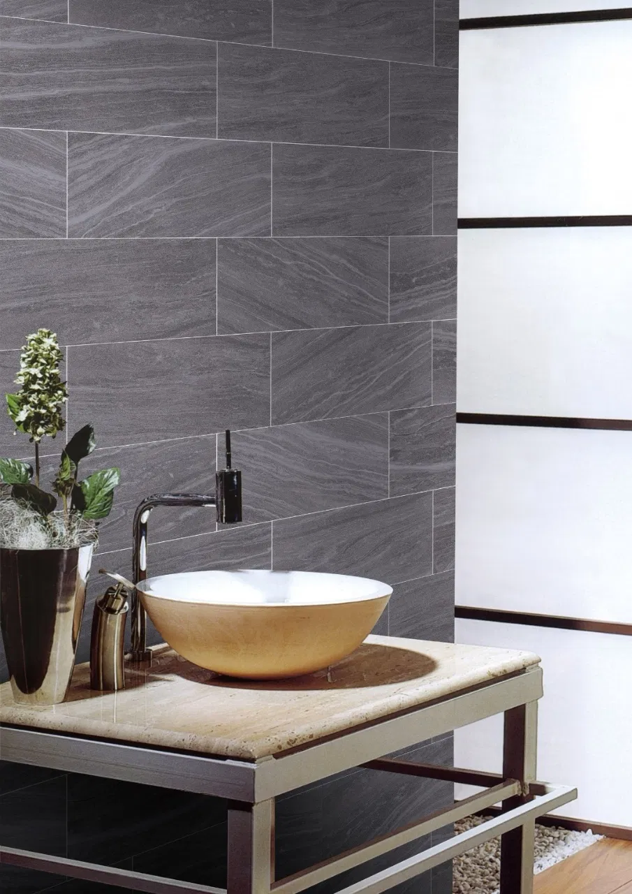 Manufacture Anti-Slip Natural Stone Look Wood Effect Ceramic Antique Brick Fireplace Rustic Tiles