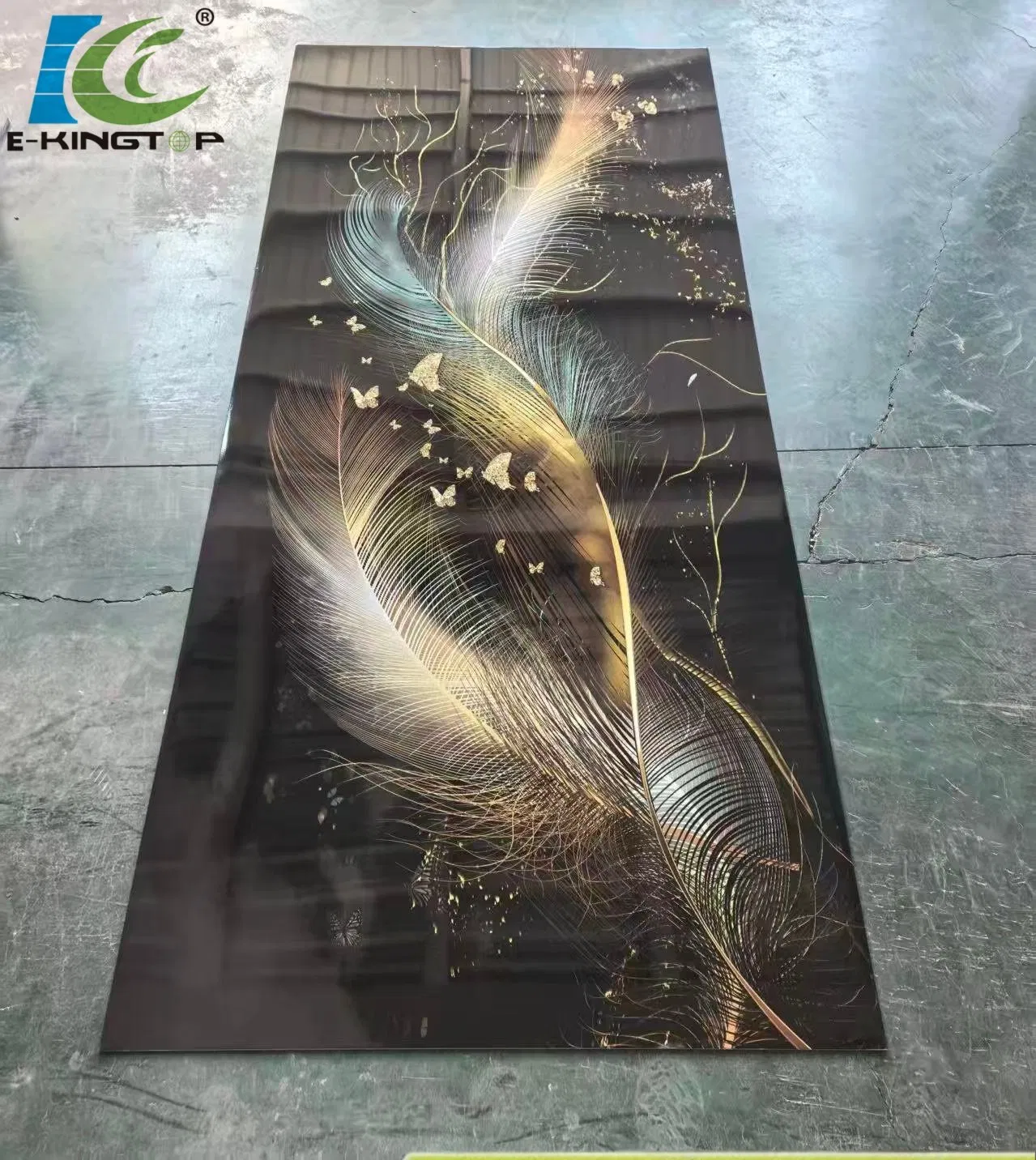 Spc Wall Panel Artificial PVC Marble Panel PVC Sheet 3D Design Decorative Wall Board