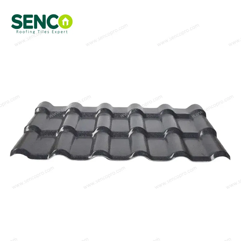 Waterproof PVC Corrugated Roofing Sheet Industrial Design Heat Resistant ASA Synthetic Resin Roof Tiles Shingles