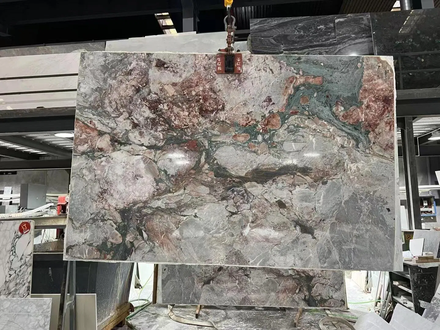 Luxury Villa Four Centry Natural Stone Bathtub and Bathroom Marble Floor and Wall Design