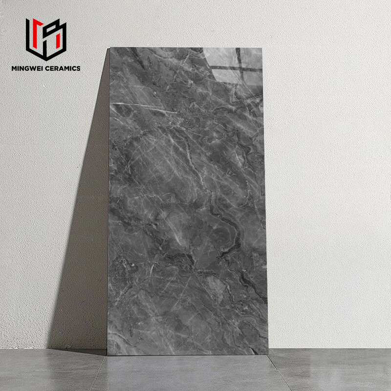 Zibo Premium White Calacatta Marble Polished Tiles 600X1200mm – Royal Stoneworks Elegant Large Format Porcelain Slabs Luxury Natural Stone Look