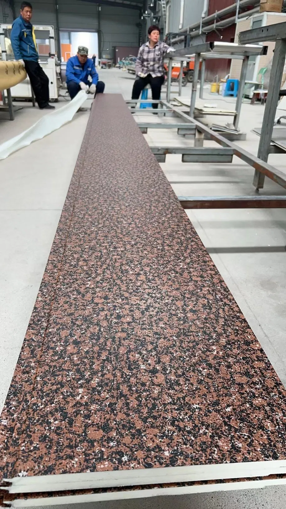 Decorative Insulation Polyurethane Foam Metal Carved Wall Panel Wall Claddings with Different Colors Water Proof