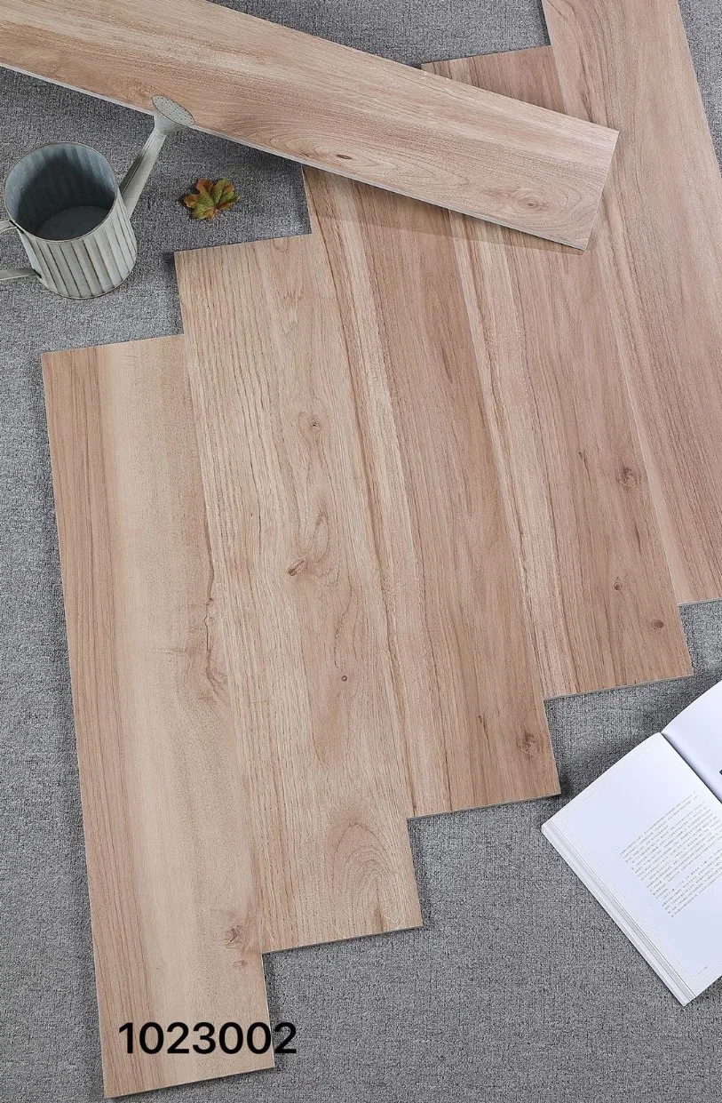 Wholesale Interior Wall Anti Slip Wood Porcelain Floor Tiles 150X600mm Timber Ash Light Grey Wood Look Tile