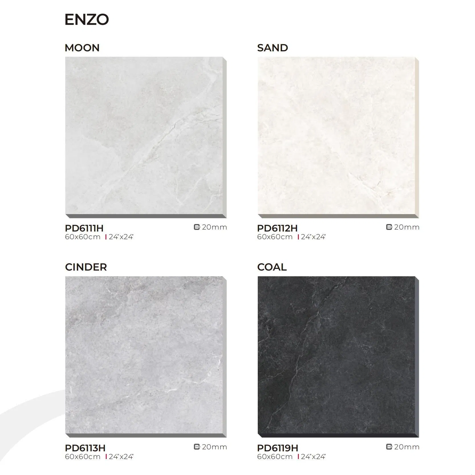 China Glazed Full Body Tile Rough Surface Basaltina Floor Tile Ceramic Hallway 600X600 Paver Porcelain