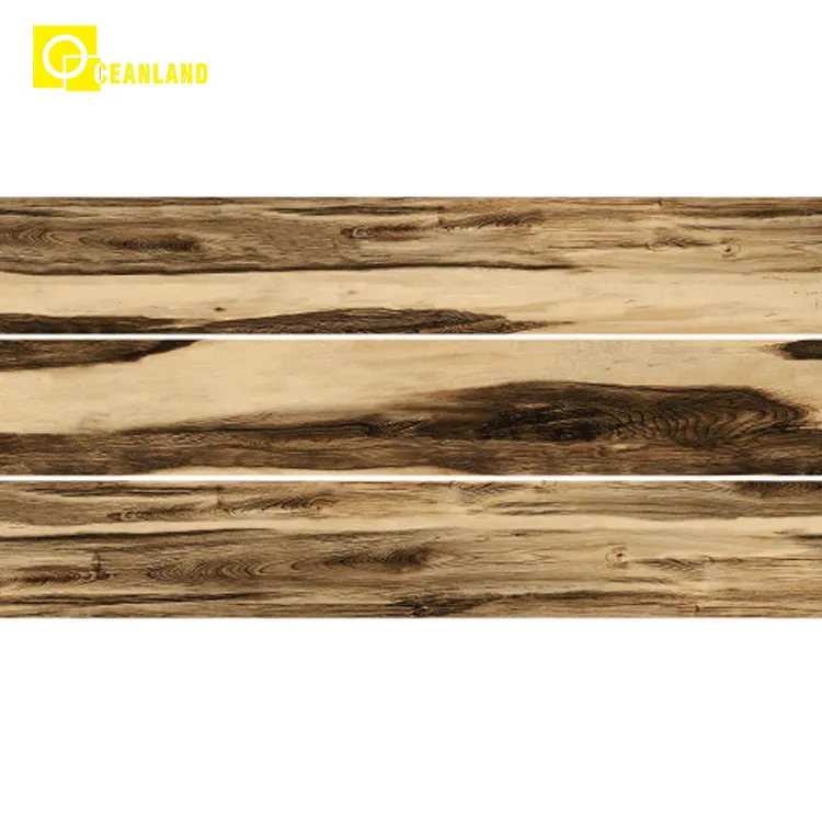 Wood Look Ceramic Tiles Display