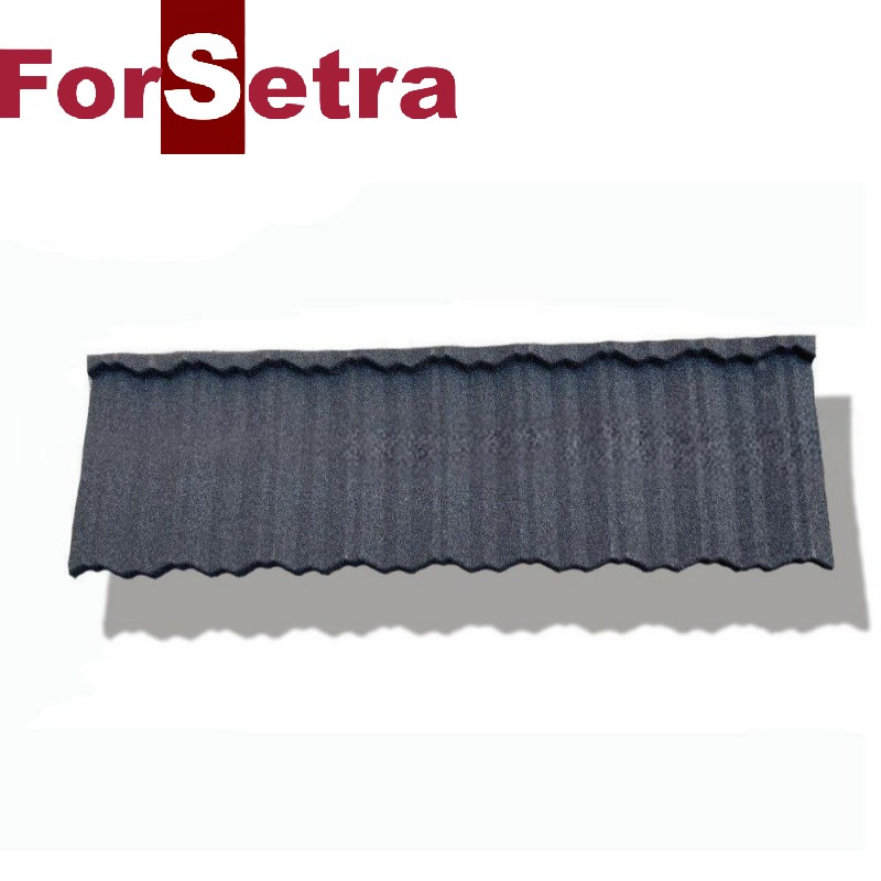 Heat Resistant Classic Roofing Sheets Stone Coated Metal Roof Tile for Residential Building
