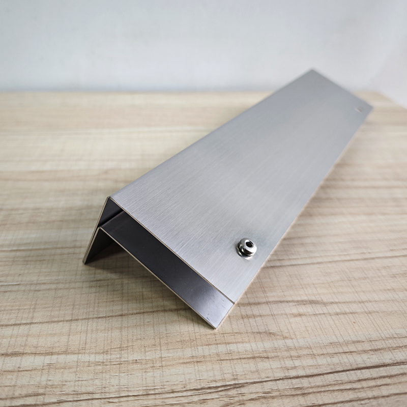 Stainless Steel Extrusion Full Height Panel Screen One Ear Bracket Bathroom Toilet Partition Wall Brackets