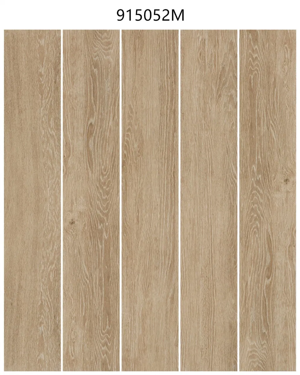 Porcelain Wood Effect Light Color Wooden Porcelain Outdoor Wood Effect Floor Tile 900X150mm