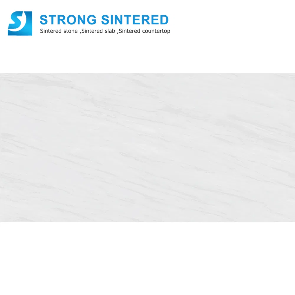 White 3200X1600mm Eco-Friendly Sintered Stone for Stylish Countertops/Wallboard/Floor Tiles