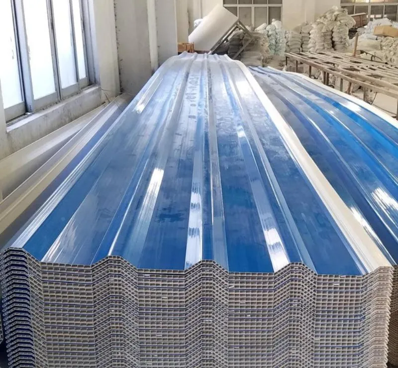 PVC Hollow Roof Tiles Structure