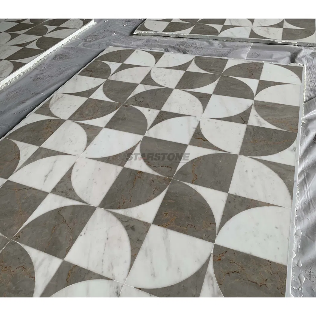 Marble Water Jet Tile 8
