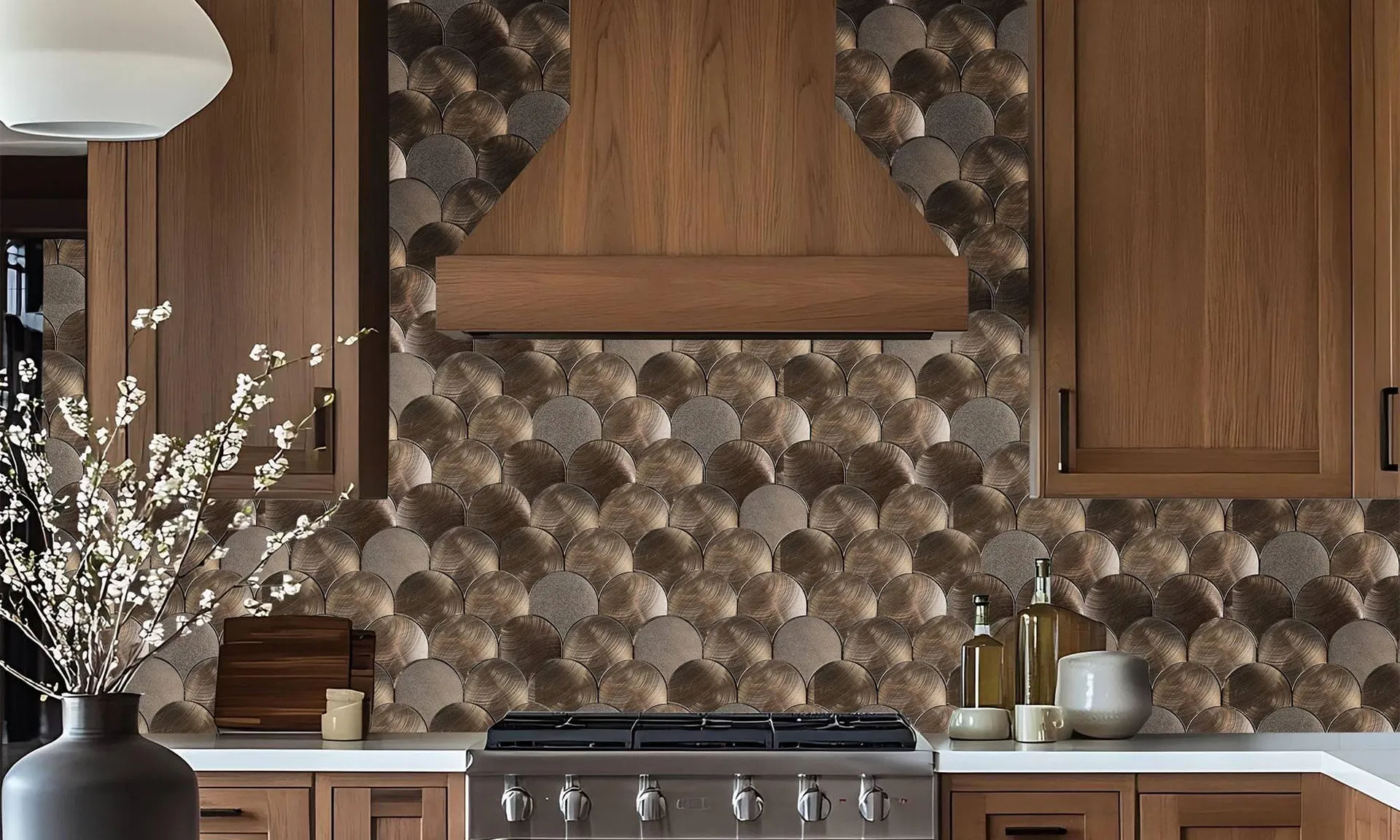 Aluminum Metal Mosaic Tiles