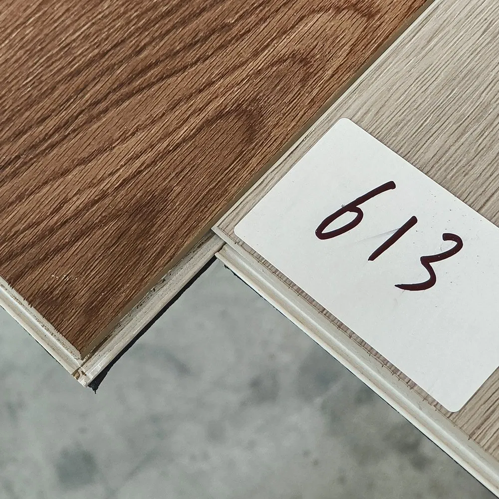 Bathroom Garage Decorative Spc Click System Wood Grain/Onyx Stone/Marble Grain Vinly Floor Tile