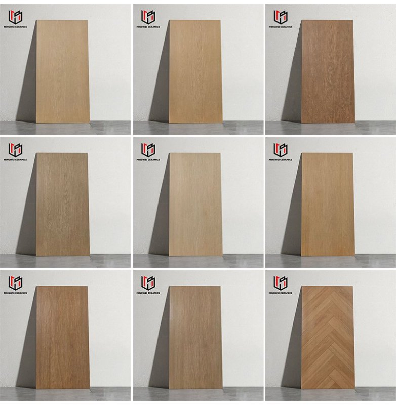600×1200mm Premium Wood-Look Porcelain Tile High-End Residential &amp; Commercial Flooring Natural Wood Texture · Anti-Slip · Durable &amp; Eco-Friendly