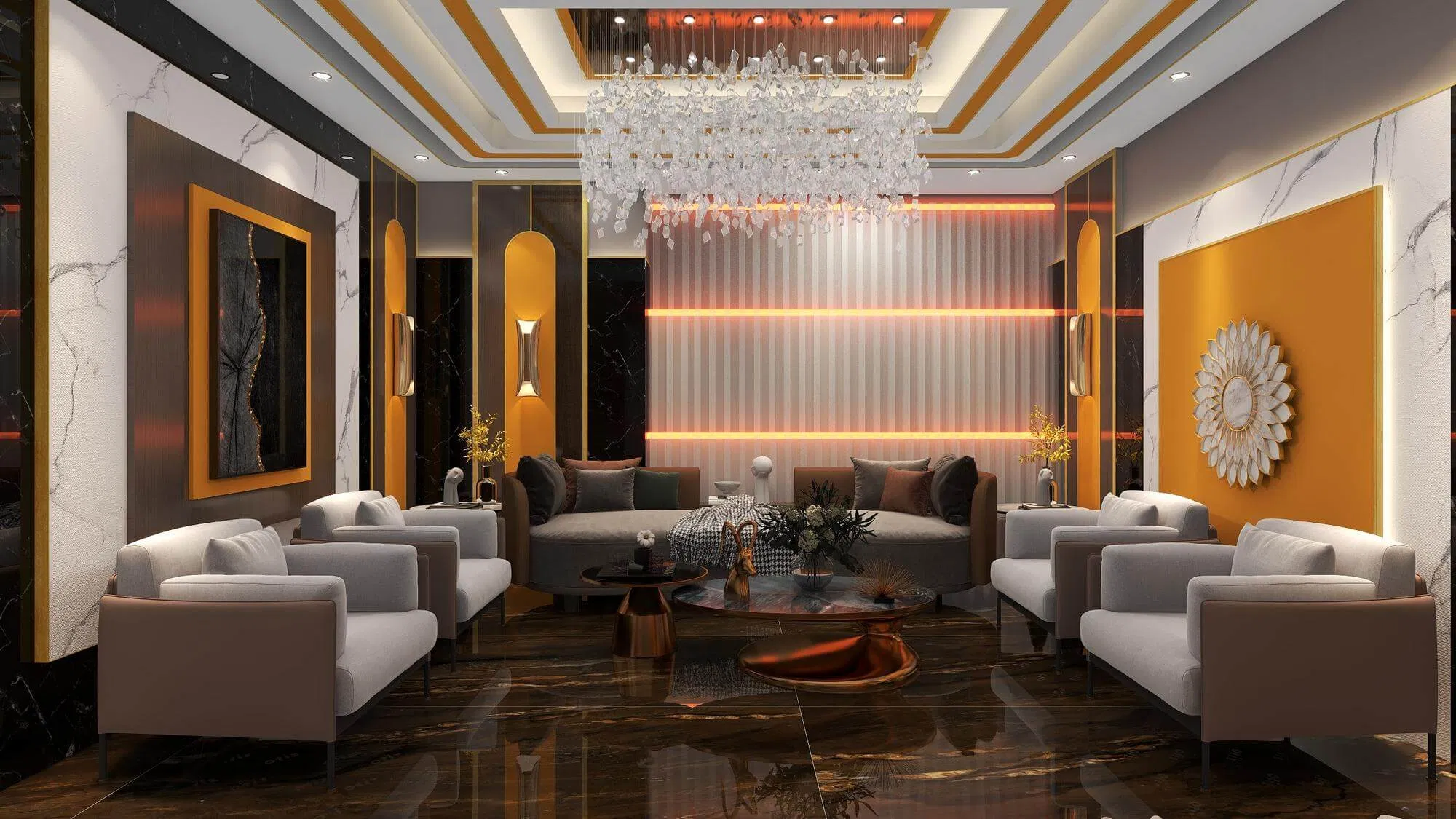 Grey Marble Porcelain Tiles 900*1800mm Flooring Wall Tiles for Decorative Mosaic Areas on Walls