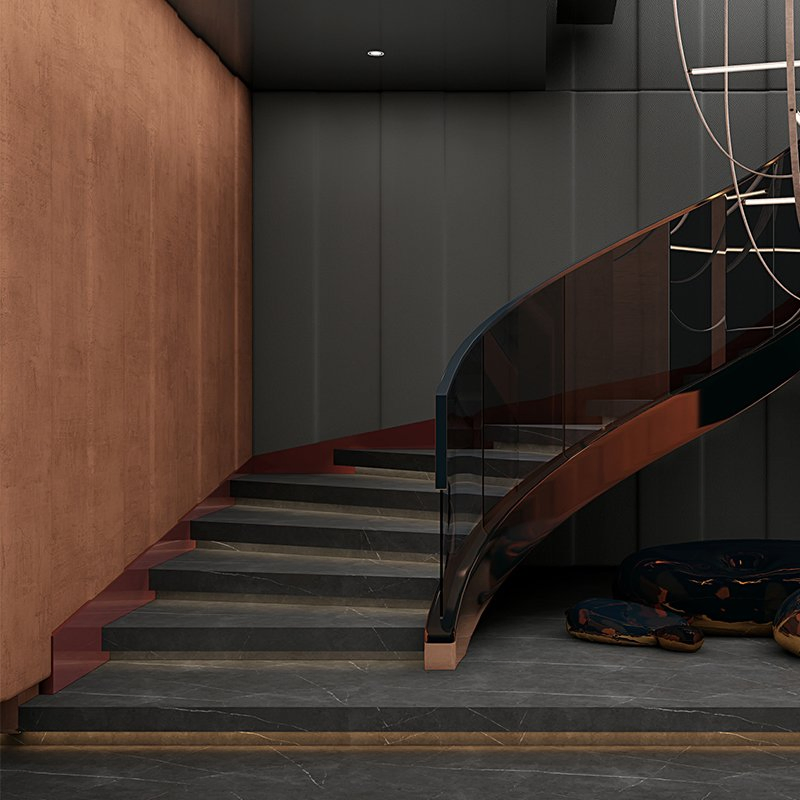 Customized Sintered Stone Kitchen Countertop Grey Sintered Stone Porcelain Slab Countertop