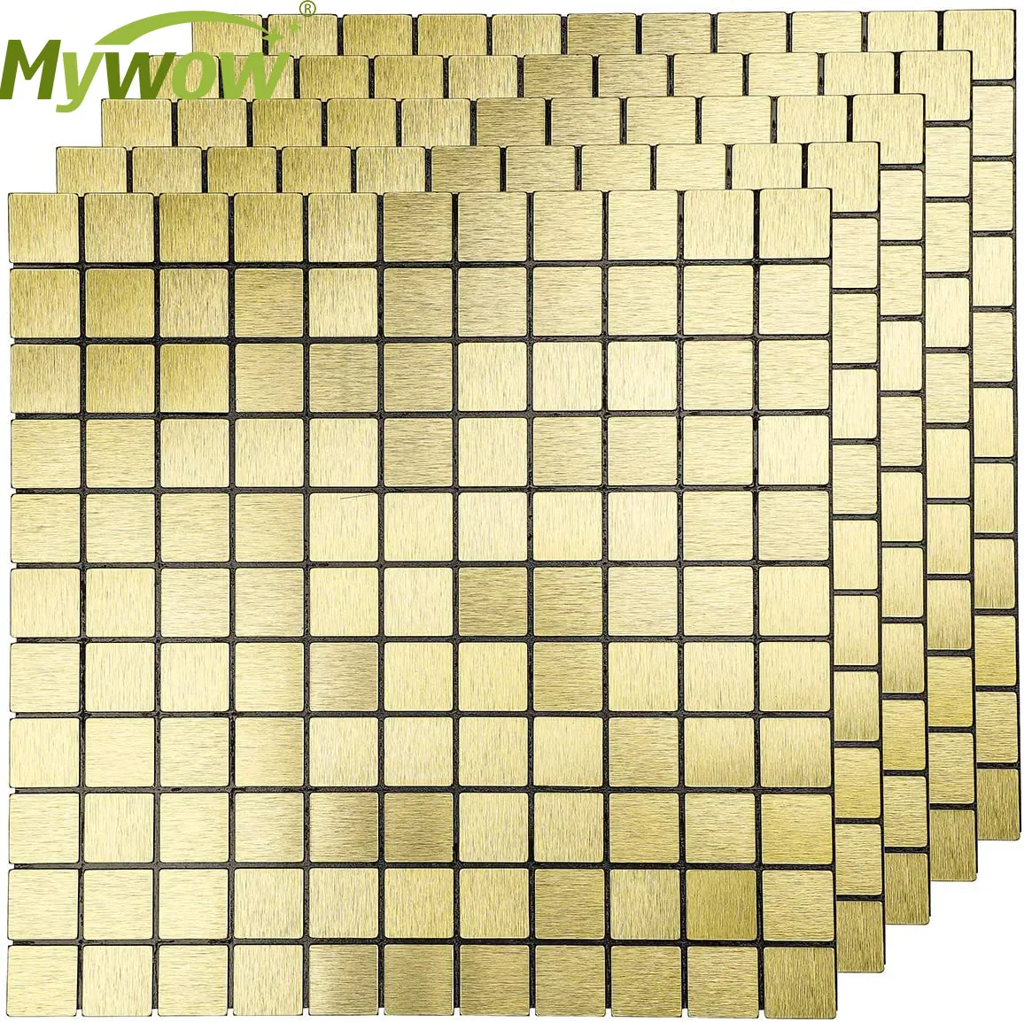 MyWow Wall Sheets Crystal Diamond Mosaic Tile Backsplash Kitchen