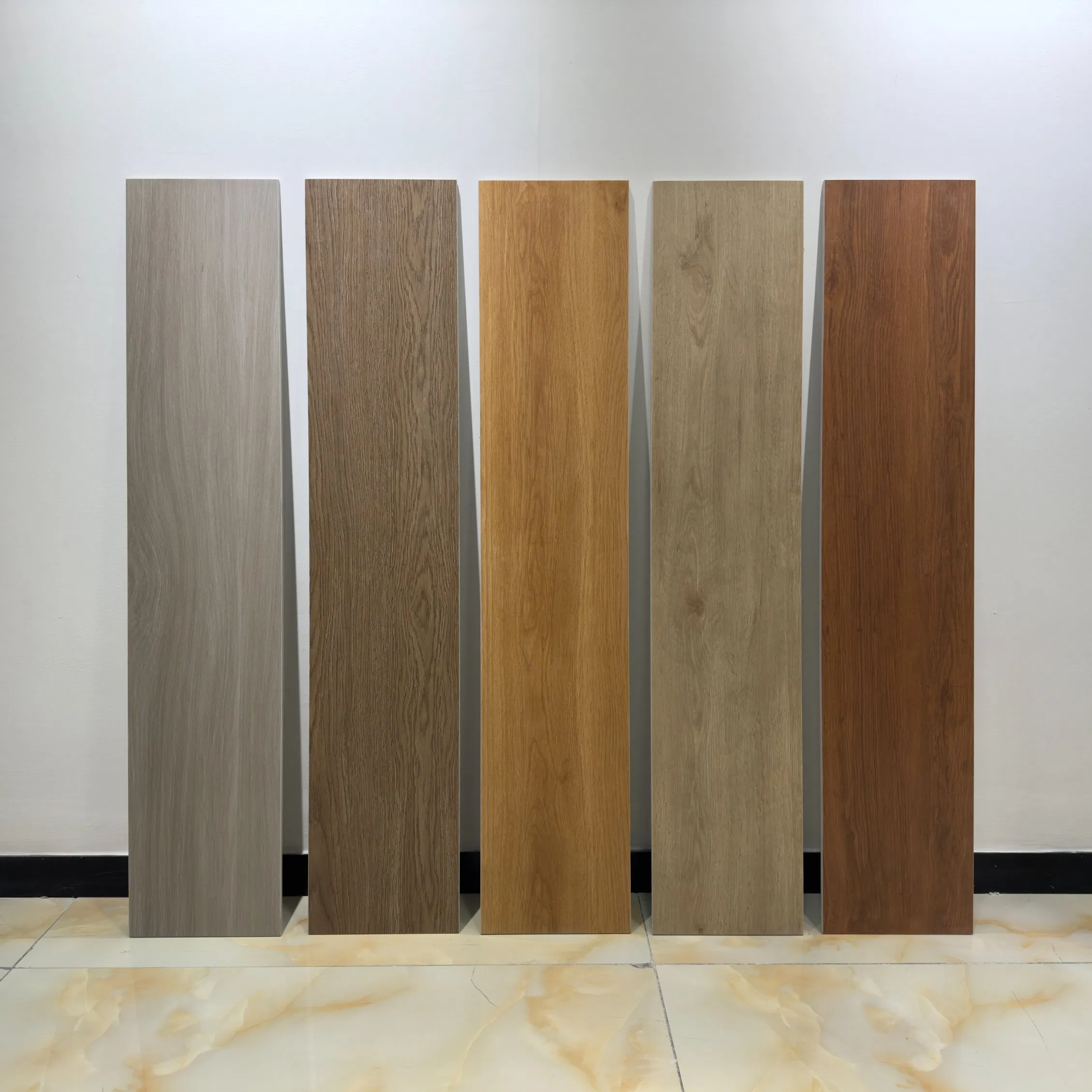 OEM ODM New Decorative Anti-Slip Wood Look 150*800 Ceramic Rustic Wooden Floor Tile