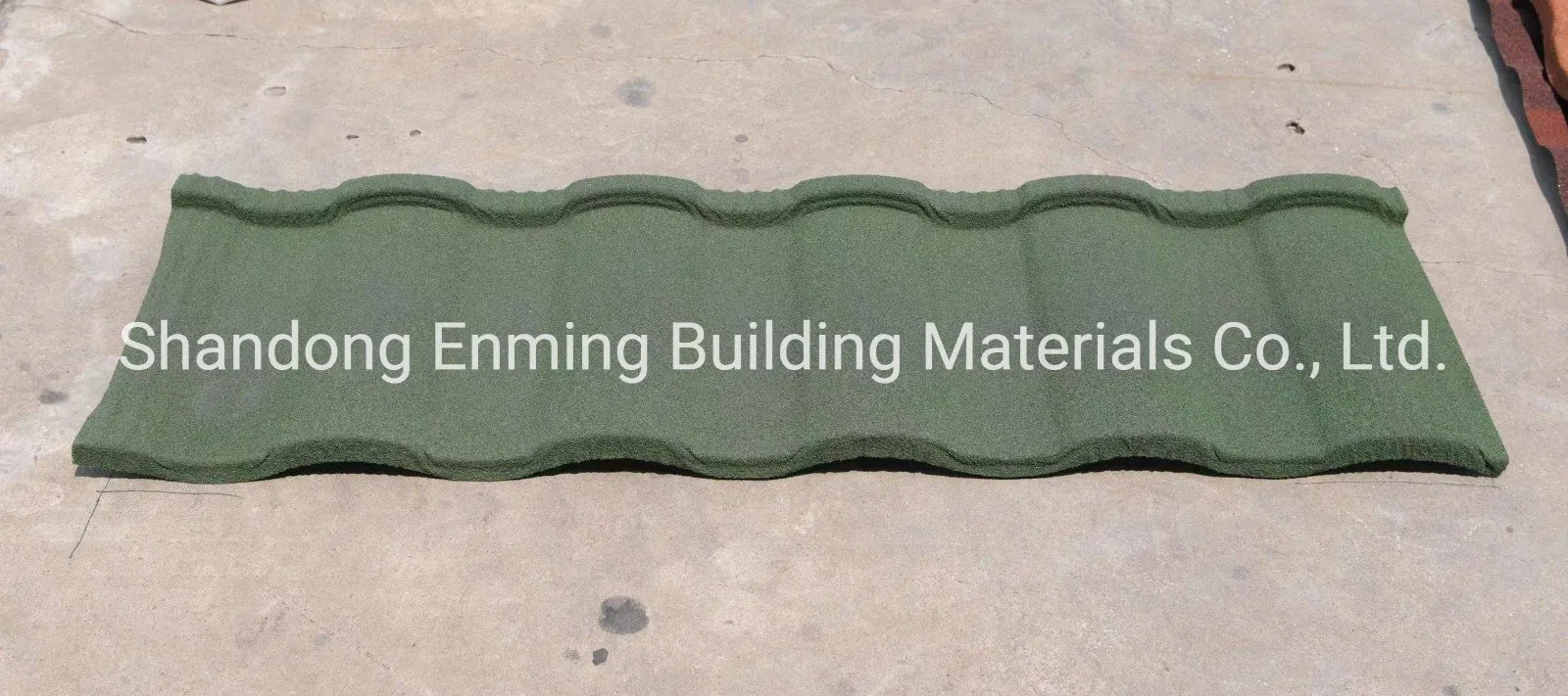 Heat Resistant Red Sand Coated Metal Roofing Sheets Prices Roman Tile