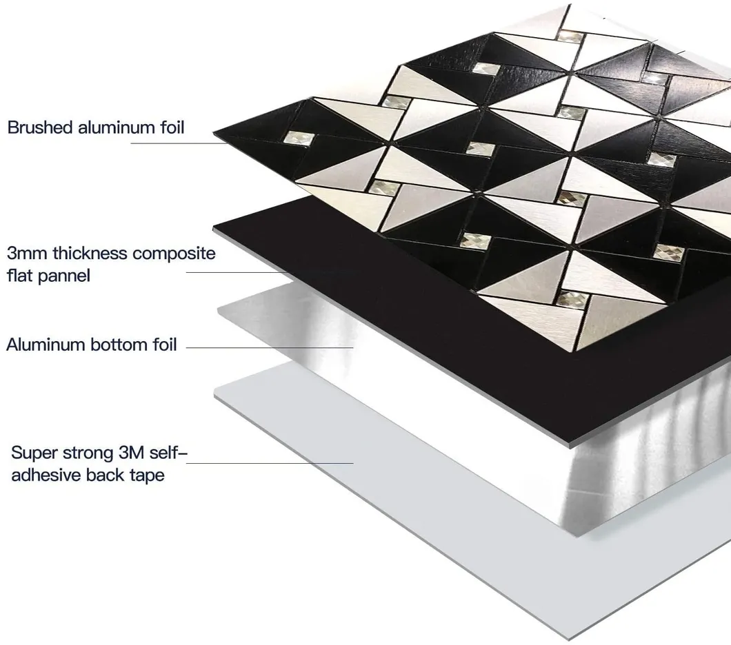 Modern Style Mosaic Tile