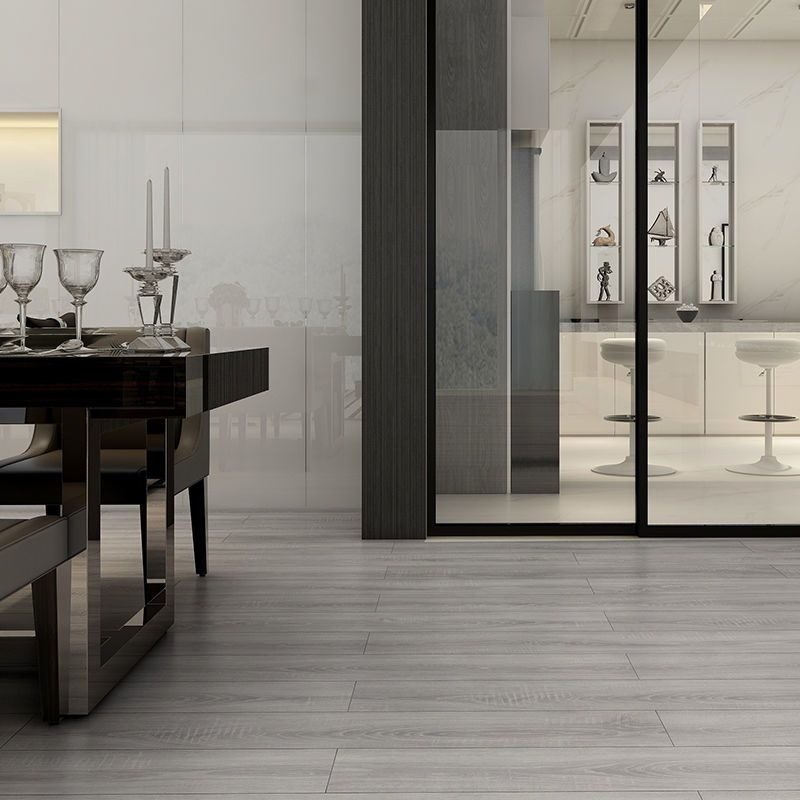 U Groove HDF Waterproof Laminate Flooring Covering 8mm E1 Grade AC4 Wear Resistance Wood Floor Tile Free Sample