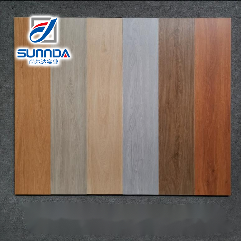 Wood Look Effect Ceramic Rustic Floor Tiles Porcelain Wooden Wall Tile in 150X900 200X1000 200X1200mm