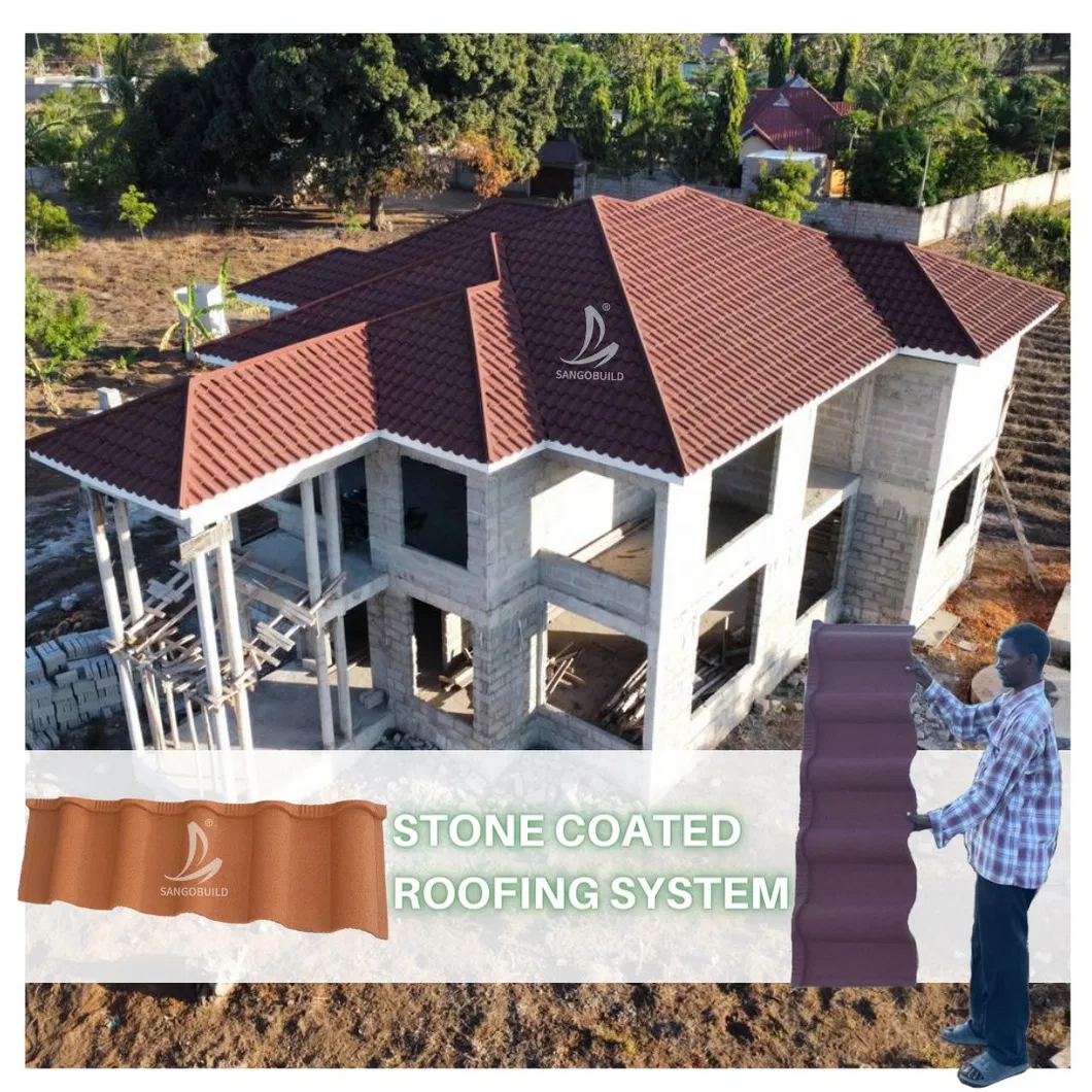 Stone Coated Metal Roof Tiles