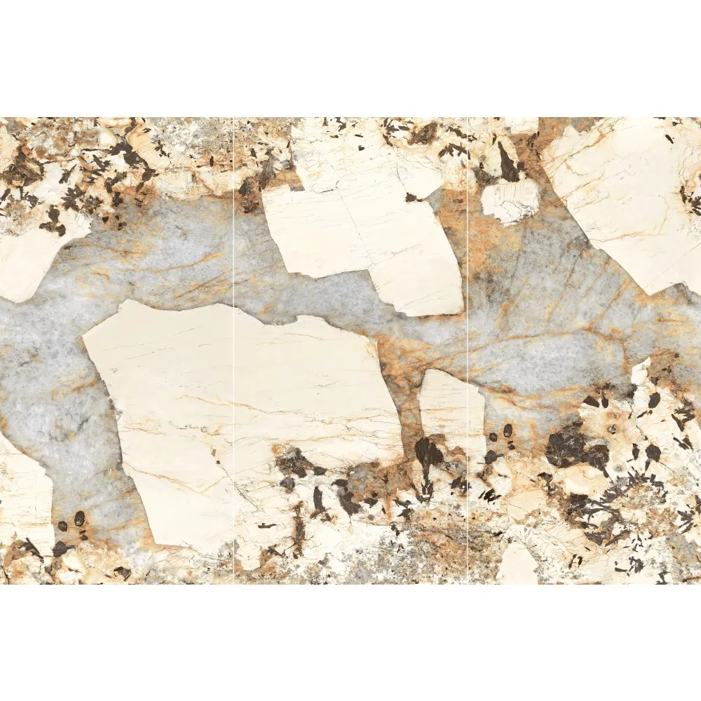 Eco-Friendly Jumbo Infinity Vein Wood-Grain Non-Porous Concrete-Effect Marble-Look Big Size Sintered Stone