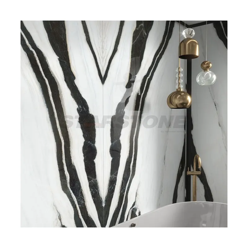 Panda White Marble Detail 4