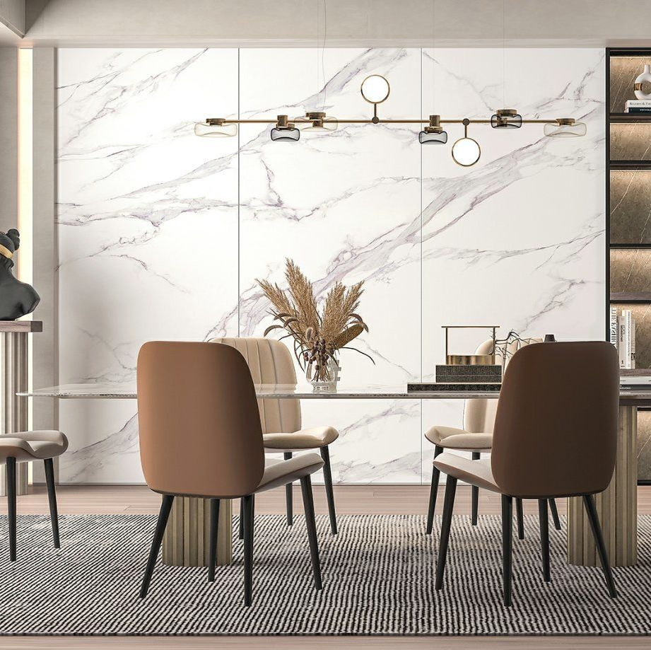 Premium Large Format Sintered Stone Slab Tiles for Modern Spaces (3200X1600 1200X2400 6mm 9mm 12mm)