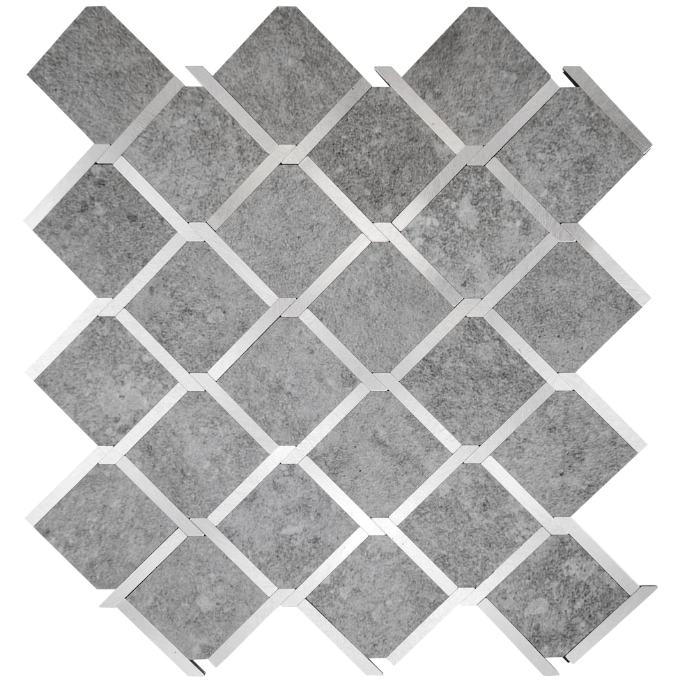 New Design Bathroom Kitchen Wall Decoration Home Decor Metallic Decorative 3D New Building Material Peel and Stick Mosaic Mural Tile