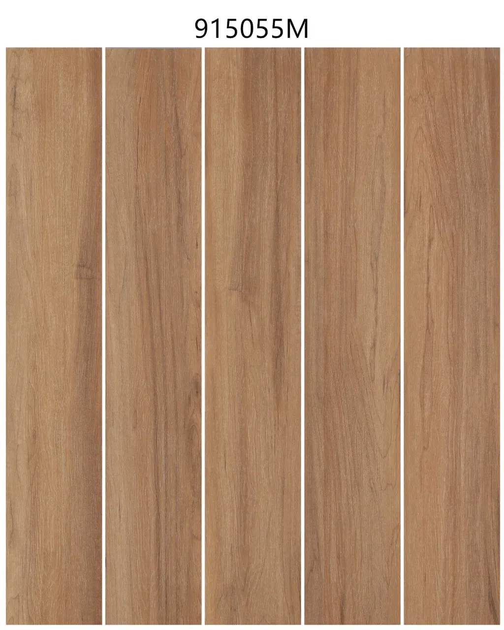 Porcelain Wood Effect Light Color Wooden Porcelain Outdoor Wood Effect Floor Tile 900X150mm
