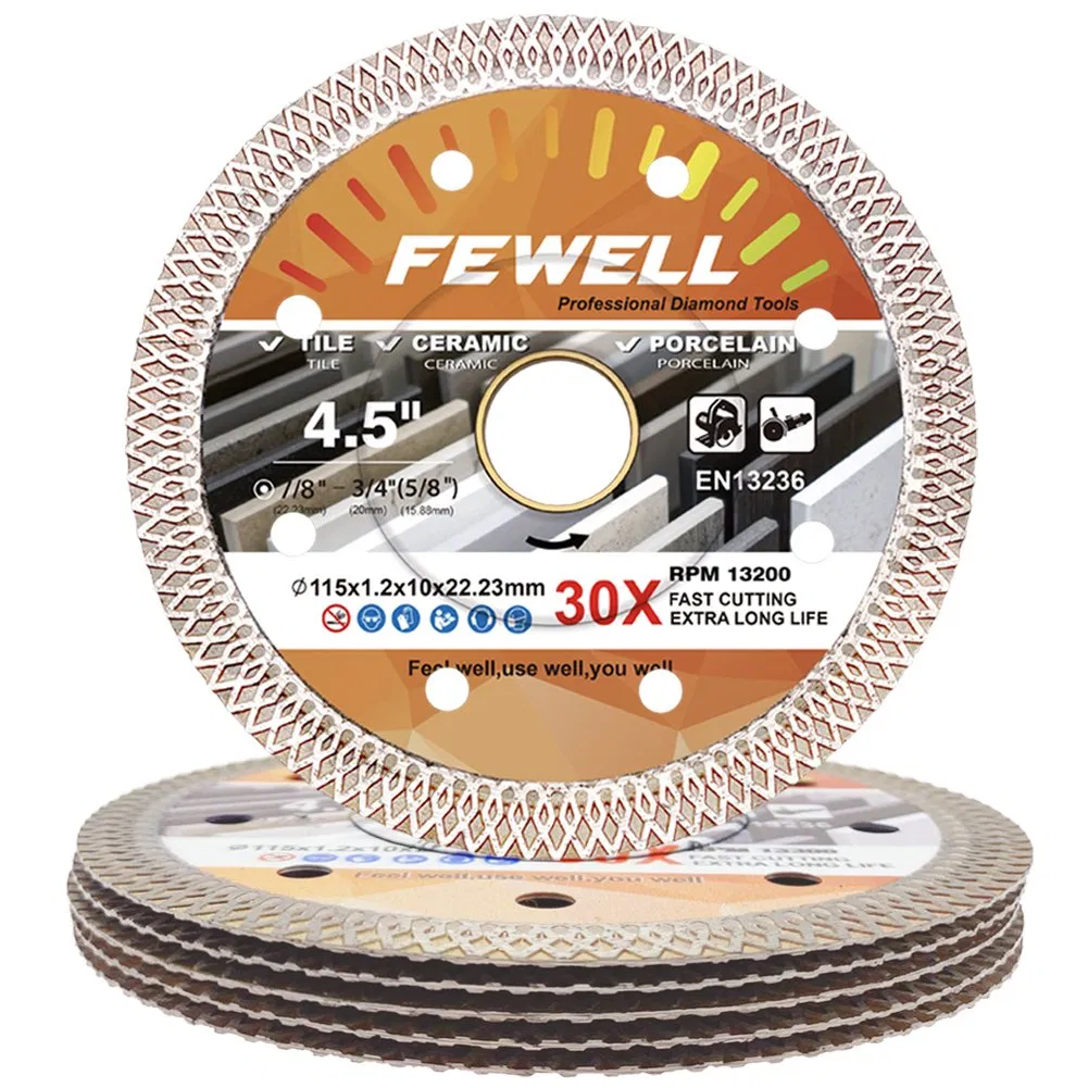 125mm 5inch Ultra X Turbo Super Thin Tile Porcelain Ceramic Cutter Cutting Disc Saw Blade