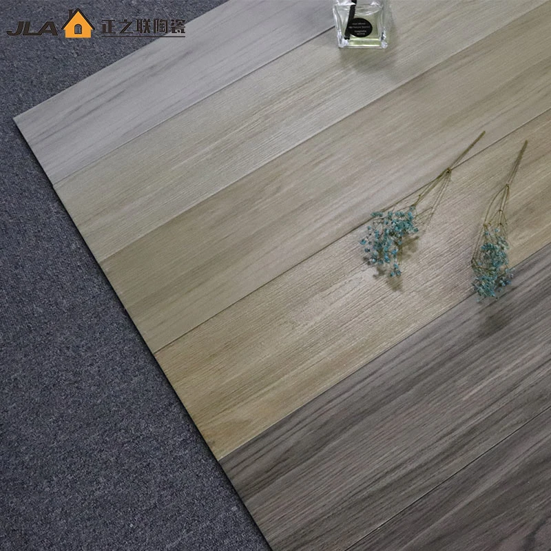 Wood Finish Look Effect Ceramic Floor Tiles Porcelain Wooden Wall Tile Flooring