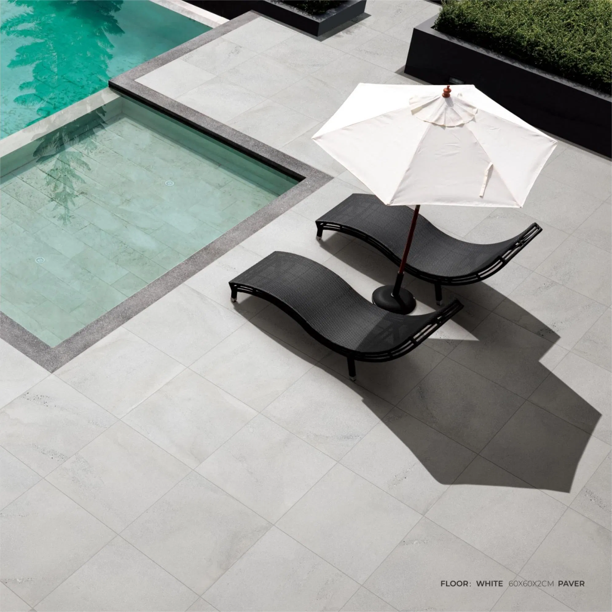 Wholesale Cheap Price Porcelain Paving Stone Flamed Garden Side Walk Road Pavers