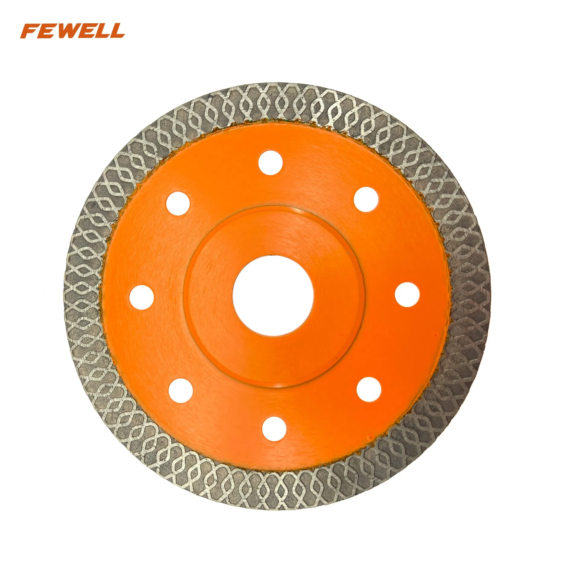 Hot Press 4inch 105*10*20mm 1.2 Thickness Super Ultra Thin Turbo Diamond Disc Saw Blade for Dry Cutting Ceramic Tile Porcelain