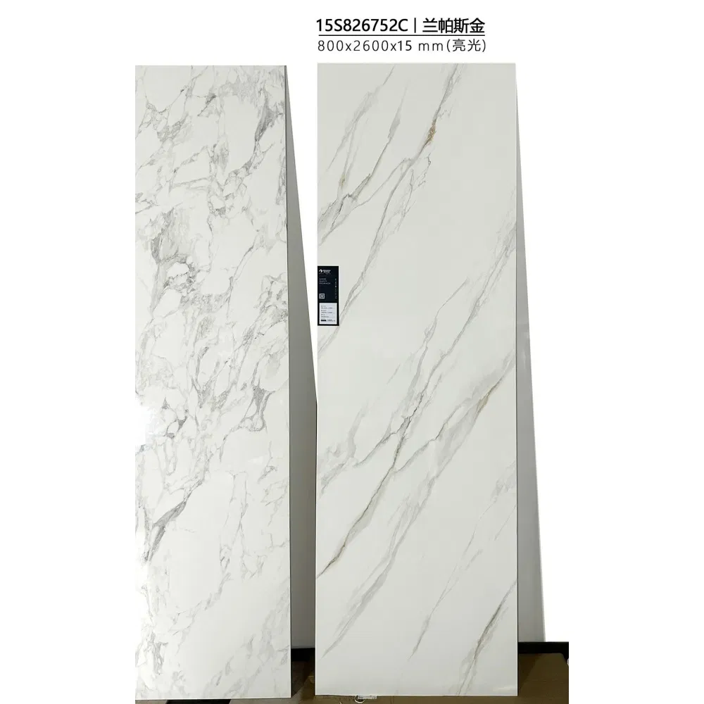 Background Wall Eco-Friendly Large Format UV-Resistant Non-Porous Frost-Resistant Big Size Sintered Stone