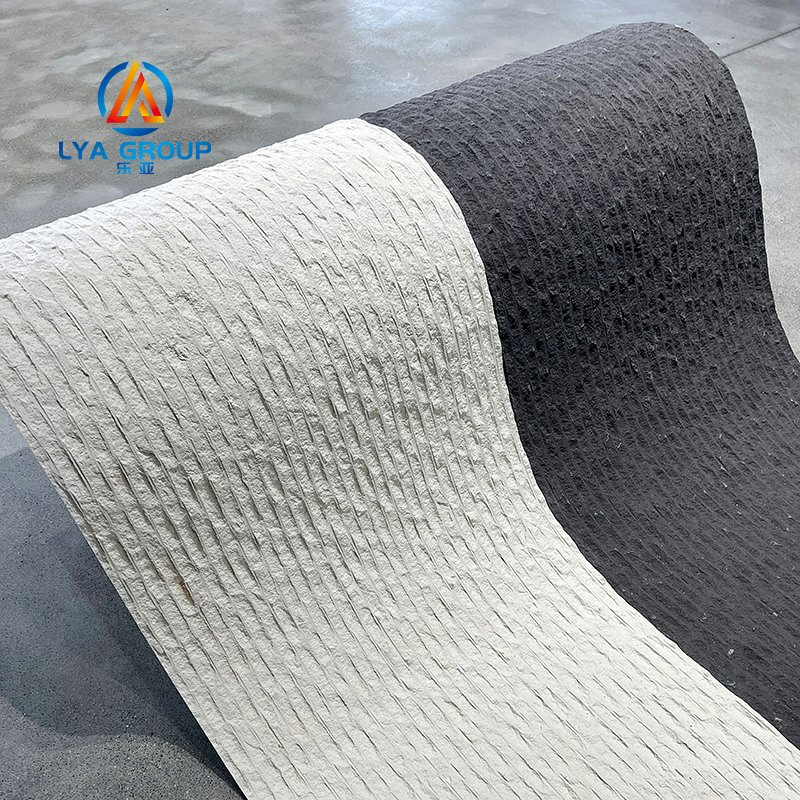 High Quality 3D Modern Decorative Acoustic Wall Panels Travertine Tile Stone Wallpaper Artificial Stone Flexible Tiles