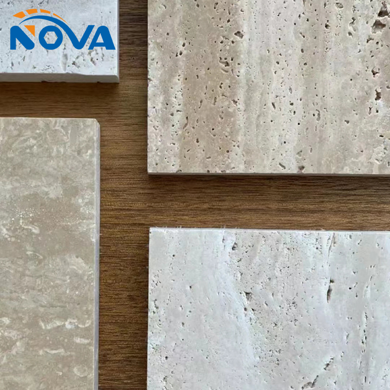 Travertine Flexible Cladding Stone Sintered Stone for Exterior Wall