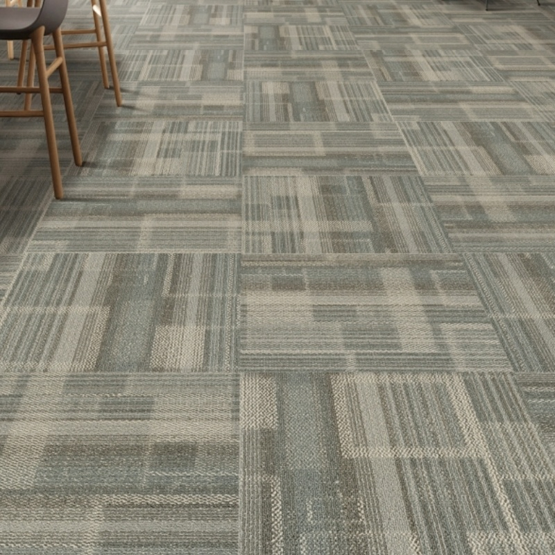 Heavy Duty Nylon Carpet Tile 50X50cm - Fire Retardant B1 Grade for Commercial Space