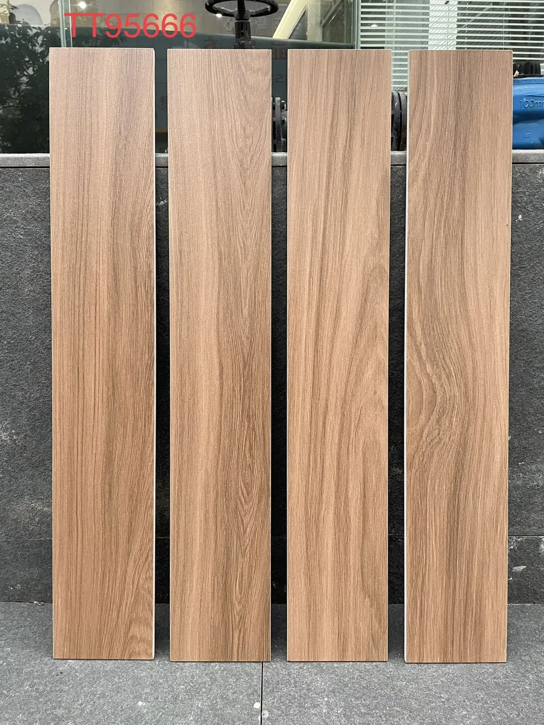 Foshan Wholesale Ceramic Tile Porcelain Tile 150X900mm Wood Pattern Floor Tile for Living Room Library Study Room
