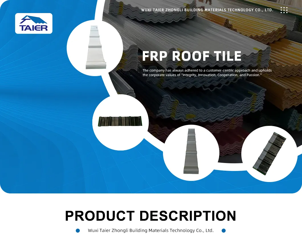 Fiberglass FRP Roof Tile Banner