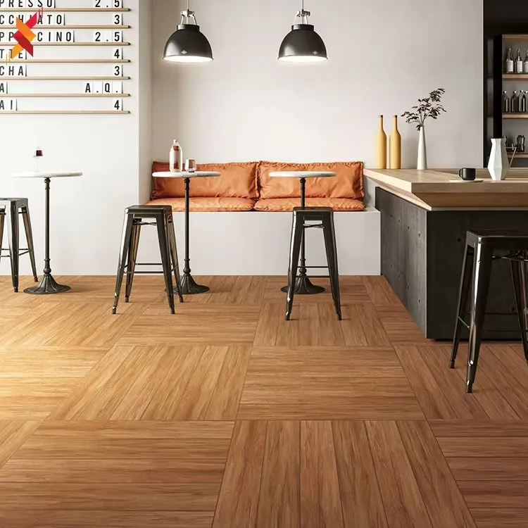 Wooden Pattern Finished Glazed Ceramic Tiles