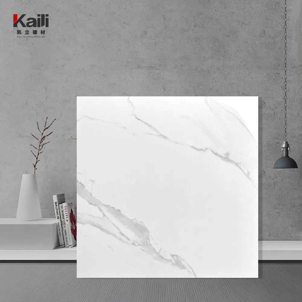 Modern Design High Glossy Waterproof 600X600mm Indoor Decorative Ceramic Glazed Polished Tiles