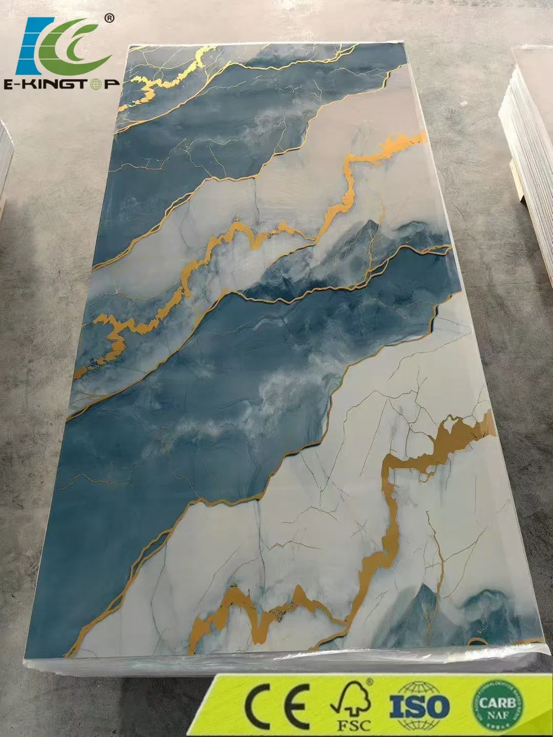 Spc Wall Panel Artificial PVC Marble Panel PVC Sheet 3D Design Decorative Wall Board