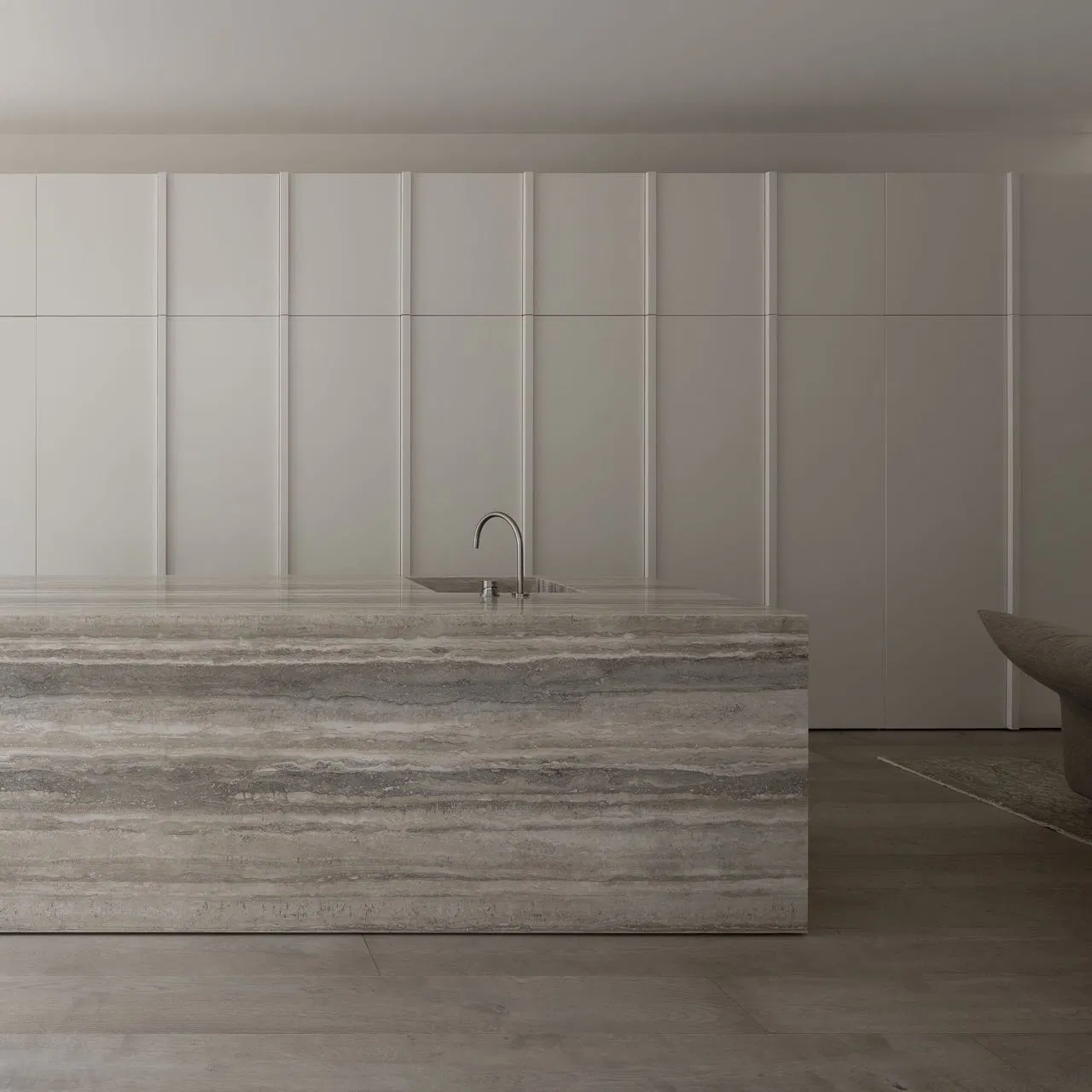 Living Room Floor Tiles 6mm Sintered Stone 1200X2700 Marble Travertine Porcelain Slabs