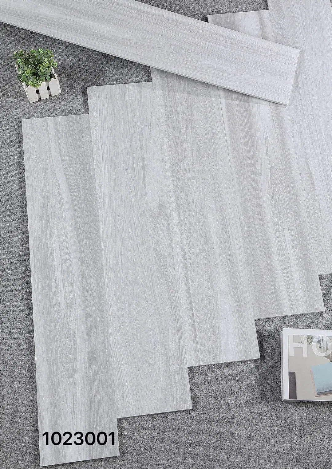 Wholesale Interior Wall Anti Slip Wood Porcelain Floor Tiles 150X600mm Timber Ash Light Grey Wood Look Tile